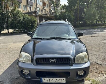 Черный Хендай Санта Фе, объемом двигателя 2 л и пробегом 257 тыс. км за 3700 $, фото 4 на Automoto.ua