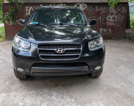 Черный Хендай Санта Фе, объемом двигателя 2.2 л и пробегом 270 тыс. км за 7700 $, фото 3 на Automoto.ua