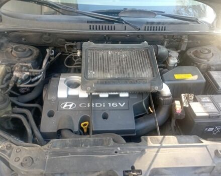 Черный Хендай Санта Фе, объемом двигателя 2 л и пробегом 300 тыс. км за 3200 $, фото 5 на Automoto.ua