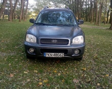 Черный Хендай Санта Фе, объемом двигателя 2 л и пробегом 300 тыс. км за 3200 $, фото 1 на Automoto.ua