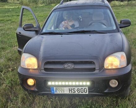 Чорний Хендай Санта Фе, об'ємом двигуна 2 л та пробігом 305 тис. км за 3190 $, фото 8 на Automoto.ua