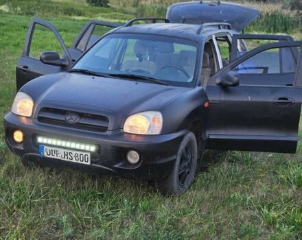 Чорний Хендай Санта Фе, об'ємом двигуна 2 л та пробігом 294 тис. км за 3342 $, фото 5 на Automoto.ua