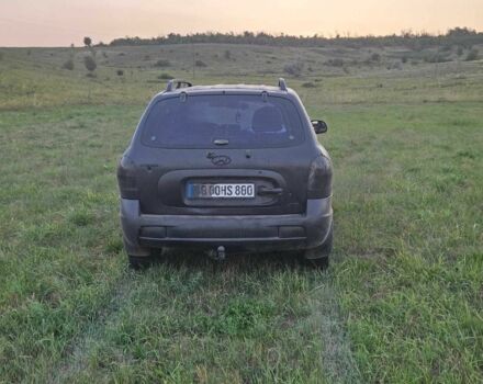 Чорний Хендай Санта Фе, об'ємом двигуна 2 л та пробігом 294 тис. км за 3342 $, фото 14 на Automoto.ua