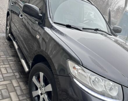 Черный Хендай Санта Фе, объемом двигателя 2.7 л и пробегом 213 тыс. км за 8200 $, фото 5 на Automoto.ua