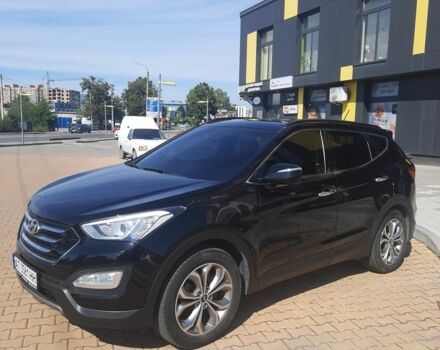 Черный Хендай Санта Фе, объемом двигателя 2 л и пробегом 178 тыс. км за 17500 $, фото 1 на Automoto.ua