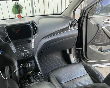 Черный Хендай Санта Фе, объемом двигателя 2.2 л и пробегом 200 тыс. км за 19000 $, фото 13 на Automoto.ua