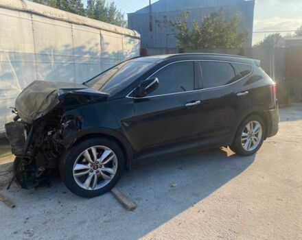 Чорний Хендай Санта Фе, об'ємом двигуна 2 л та пробігом 160 тис. км за 5000 $, фото 2 на Automoto.ua