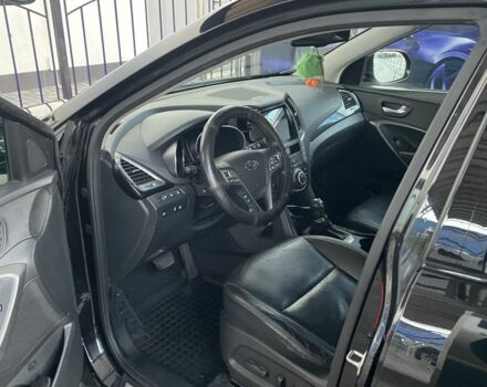 Черный Хендай Санта Фе, объемом двигателя 2.2 л и пробегом 200 тыс. км за 19000 $, фото 8 на Automoto.ua