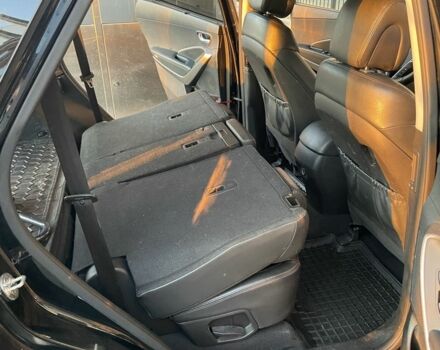 Черный Хендай Санта Фе, объемом двигателя 2.2 л и пробегом 200 тыс. км за 19000 $, фото 14 на Automoto.ua