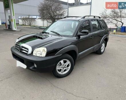 Черный Хендай Санта Фе, объемом двигателя 2 л и пробегом 260 тыс. км за 5000 $, фото 5 на Automoto.ua