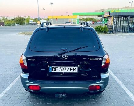 Черный Хендай Санта Фе, объемом двигателя 2 л и пробегом 280 тыс. км за 5600 $, фото 3 на Automoto.ua