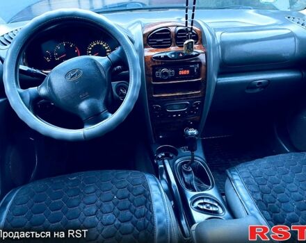 Черный Хендай Санта Фе, объемом двигателя 2 л и пробегом 280 тыс. км за 5600 $, фото 7 на Automoto.ua