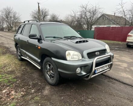 Чорний Хендай Санта Фе, об'ємом двигуна 2 л та пробігом 350 тис. км за 6999 $, фото 2 на Automoto.ua