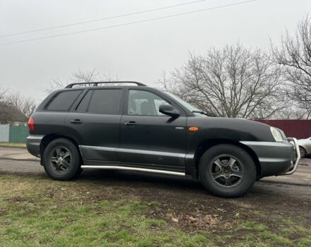 Чорний Хендай Санта Фе, об'ємом двигуна 2 л та пробігом 350 тис. км за 6999 $, фото 3 на Automoto.ua