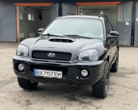 Чорний Хендай Санта Фе, об'ємом двигуна 2 л та пробігом 288 тис. км за 5400 $, фото 1 на Automoto.ua