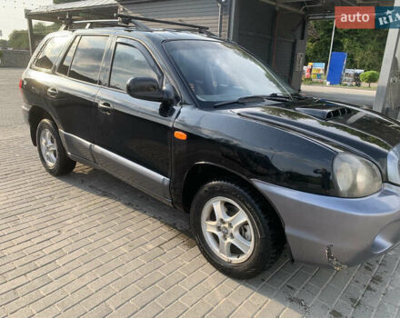 Чорний Хендай Санта Фе, об'ємом двигуна 2 л та пробігом 280 тис. км за 3000 $, фото 3 на Automoto.ua