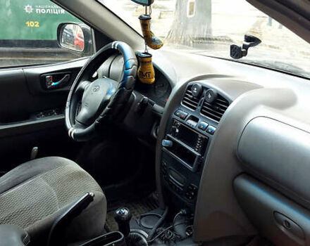 Черный Хендай Санта Фе, объемом двигателя 2 л и пробегом 265 тыс. км за 5500 $, фото 5 на Automoto.ua