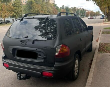 Черный Хендай Санта Фе, объемом двигателя 2 л и пробегом 438 тыс. км за 4299 $, фото 2 на Automoto.ua