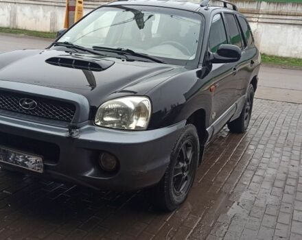 Чорний Хендай Санта Фе, об'ємом двигуна 2 л та пробігом 345 тис. км за 2700 $, фото 1 на Automoto.ua