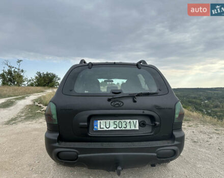 Чорний Хендай Санта Фе, об'ємом двигуна 2 л та пробігом 380 тис. км за 3800 $, фото 8 на Automoto.ua