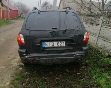 Черный Хендай Санта Фе, объемом двигателя 2 л и пробегом 220 тыс. км за 2700 $, фото 5 на Automoto.ua