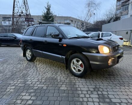 Черный Хендай Санта Фе, объемом двигателя 2 л и пробегом 340 тыс. км за 3500 $, фото 3 на Automoto.ua