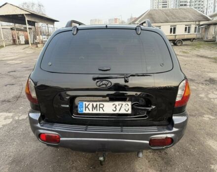 Черный Хендай Санта Фе, объемом двигателя 2 л и пробегом 266 тыс. км за 3200 $, фото 5 на Automoto.ua