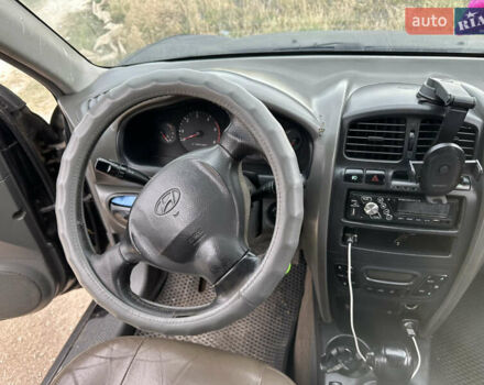 Чорний Хендай Санта Фе, об'ємом двигуна 2 л та пробігом 380 тис. км за 3800 $, фото 7 на Automoto.ua