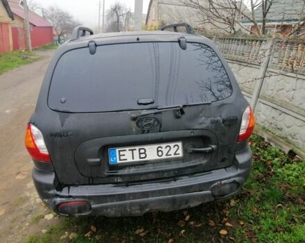 Черный Хендай Санта Фе, объемом двигателя 2 л и пробегом 220 тыс. км за 2700 $, фото 6 на Automoto.ua