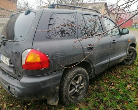 Черный Хендай Санта Фе, объемом двигателя 2 л и пробегом 220 тыс. км за 2700 $, фото 8 на Automoto.ua