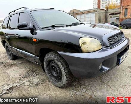 Чорний Хендай Санта Фе, об'ємом двигуна 2 л та пробігом 267 тис. км за 2500 $, фото 3 на Automoto.ua