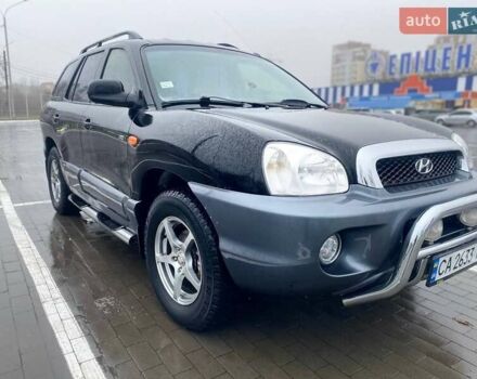 Чорний Хендай Санта Фе, об'ємом двигуна 1.99 л та пробігом 360 тис. км за 6400 $, фото 3 на Automoto.ua