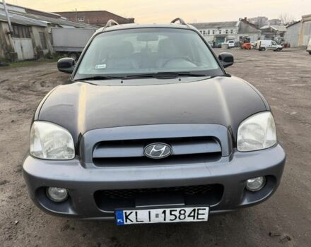 Черный Хендай Санта Фе, объемом двигателя 2 л и пробегом 283 тыс. км за 3300 $, фото 2 на Automoto.ua