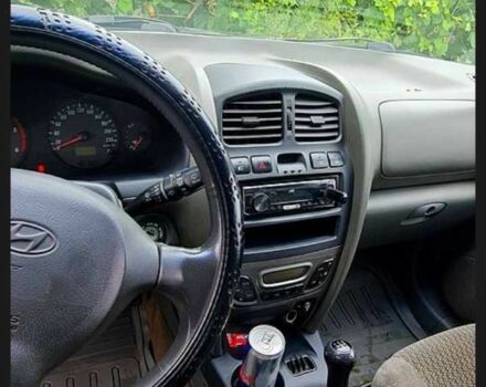 Черный Хендай Санта Фе, объемом двигателя 2 л и пробегом 400 тыс. км за 3125 $, фото 1 на Automoto.ua