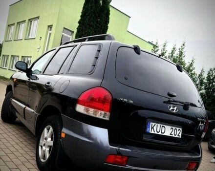 Черный Хендай Санта Фе, объемом двигателя 2.2 л и пробегом 244 тыс. км за 2200 $, фото 4 на Automoto.ua