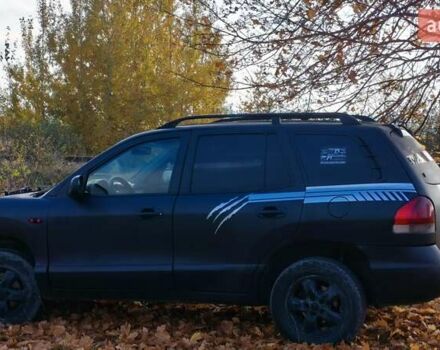 Чорний Хендай Санта Фе, об'ємом двигуна 2 л та пробігом 306 тис. км за 4199 $, фото 7 на Automoto.ua