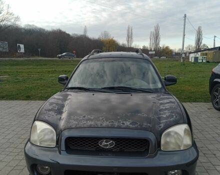 Черный Хендай Санта Фе, объемом двигателя 2.2 л и пробегом 330 тыс. км за 3844 $, фото 1 на Automoto.ua