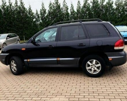 Черный Хендай Санта Фе, объемом двигателя 2.2 л и пробегом 244 тыс. км за 2200 $, фото 5 на Automoto.ua