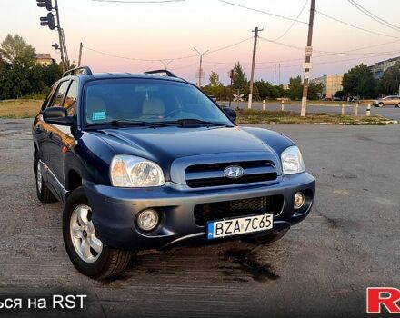 Черный Хендай Санта Фе, объемом двигателя 2 л и пробегом 339 тыс. км за 3888 $, фото 2 на Automoto.ua