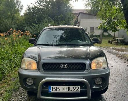 Чорний Хендай Санта Фе, об'ємом двигуна 2 л та пробігом 266 тис. км за 4000 $, фото 4 на Automoto.ua