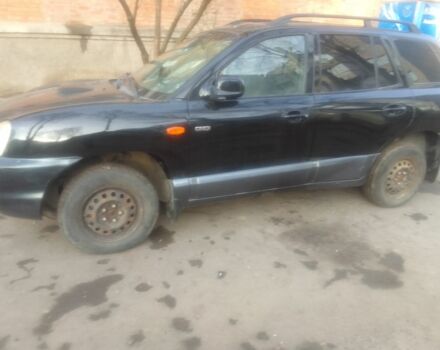 Черный Хендай Санта Фе, объемом двигателя 2 л и пробегом 28 тыс. км за 5500 $, фото 1 на Automoto.ua