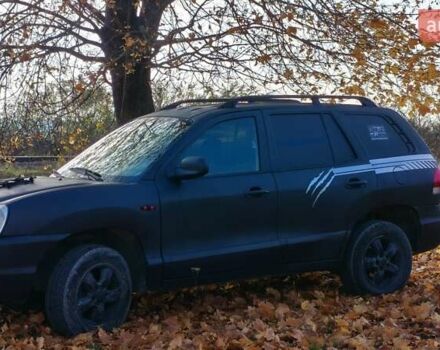 Чорний Хендай Санта Фе, об'ємом двигуна 2 л та пробігом 306 тис. км за 4199 $, фото 5 на Automoto.ua