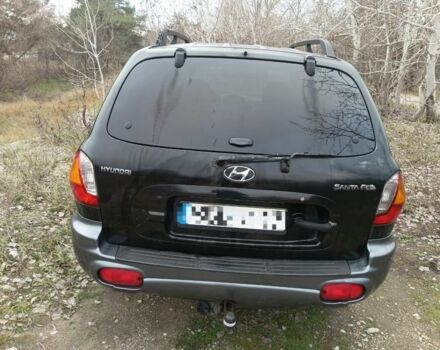 Чорний Хендай Санта Фе, об'ємом двигуна 2 л та пробігом 258 тис. км за 3000 $, фото 2 на Automoto.ua