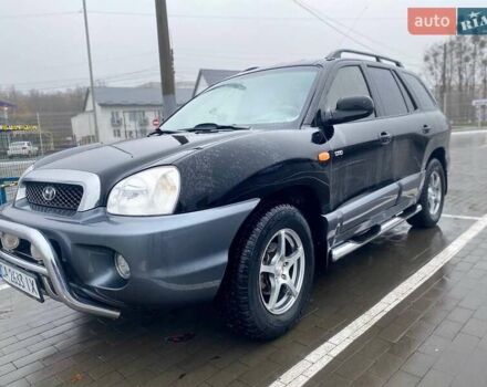 Чорний Хендай Санта Фе, об'ємом двигуна 1.99 л та пробігом 360 тис. км за 6400 $, фото 2 на Automoto.ua