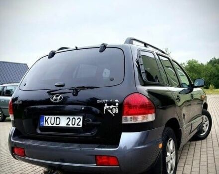 Черный Хендай Санта Фе, объемом двигателя 2.2 л и пробегом 244 тыс. км за 2200 $, фото 6 на Automoto.ua