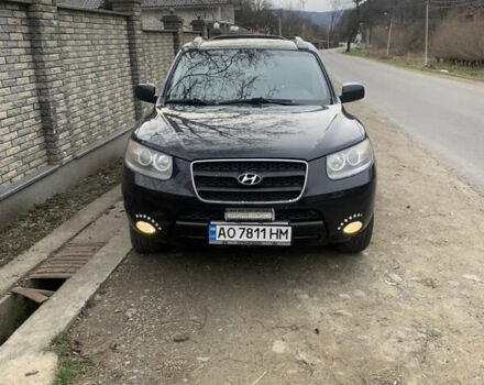 Черный Хендай Санта Фе, объемом двигателя 2.2 л и пробегом 282 тыс. км за 8900 $, фото 2 на Automoto.ua