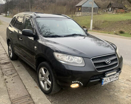 Черный Хендай Санта Фе, объемом двигателя 2.2 л и пробегом 282 тыс. км за 8900 $, фото 3 на Automoto.ua