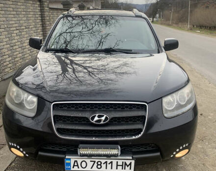 Черный Хендай Санта Фе, объемом двигателя 2.2 л и пробегом 282 тыс. км за 8900 $, фото 1 на Automoto.ua