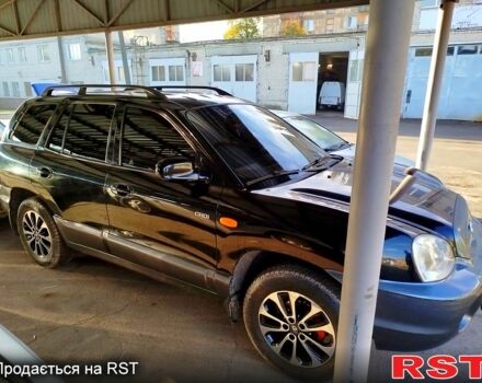 Чорний Хендай Санта Фе, об'ємом двигуна 2 л та пробігом 270 тис. км за 3500 $, фото 4 на Automoto.ua