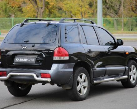 Черный Хендай Санта Фе, объемом двигателя 2 л и пробегом 222 тыс. км за 5500 $, фото 5 на Automoto.ua